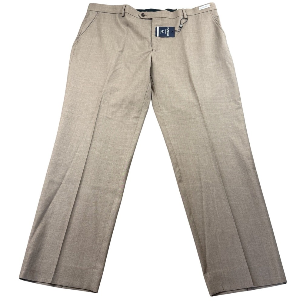 Jos. A. Bank Traveler Wool Dress Pants 42x30 NWT Flat Front